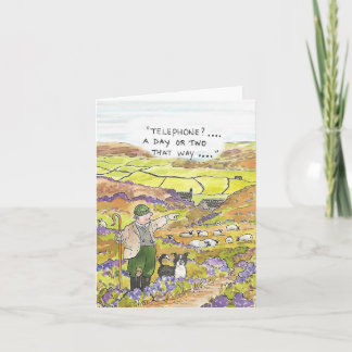 schapenhouder uit Yorkshire Kaart