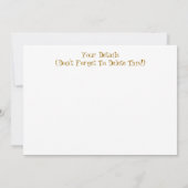 SCHAPENINVITATIE (Achterkant)