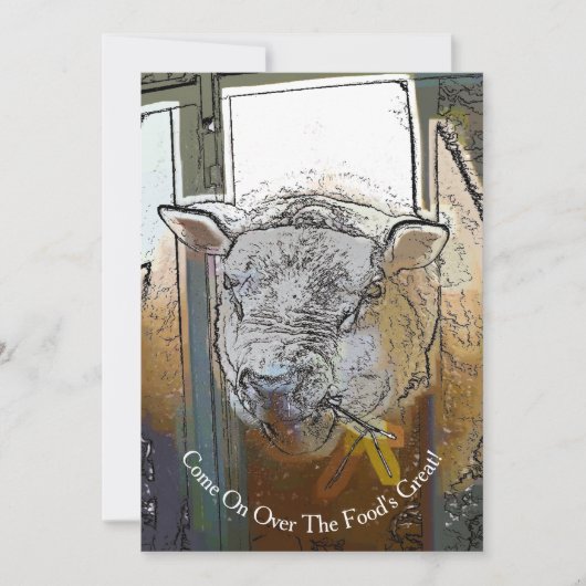 SCHAPENINVITATIE (Voorkant)