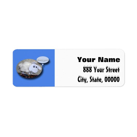 Schapenjaar Chinees nieuwjaar dierentuin L Etiket (Voorkant)