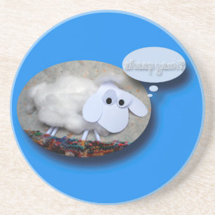 Schapenjaar? Chinees Onderzetter voor zandsteen in