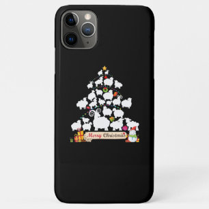 Schapenkerstboomcadeautjes   Vreemde kerstcadeautj iPhone 11 Pro Max Hoesje