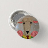 Schapenknop Ronde Button 3,2 Cm (Voorkant /achterkant)