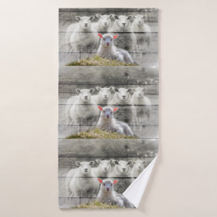 Schapenkoppel Baby lampvoet Badhanddoek