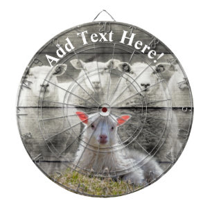 Schapenkoppel Baby lampvoet Dartbord