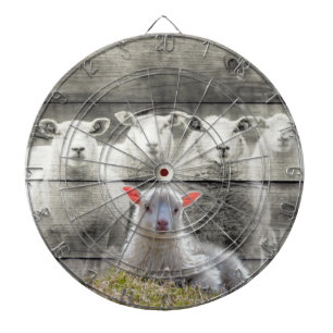 Schapenkoppel Baby lampvoet Dartbord