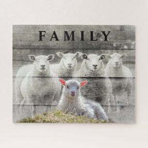 Schapenkoppel Baby lampvoet Legpuzzel