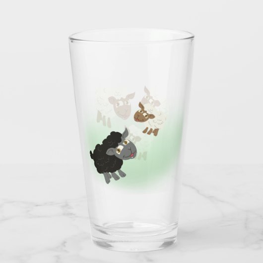 Schapenkoppel Glas (Achterkant)