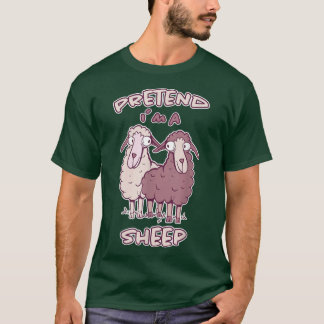 Schapenontwerp Landbouwers House Sheep Lamb Sheep T-shirt