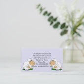 Schapenontwerp Visitekaartje (Staand voorkant)