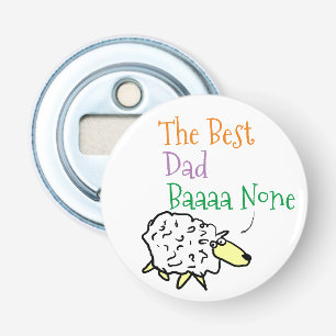 Schapenontwerp voor de beste pap botopening button flesopener