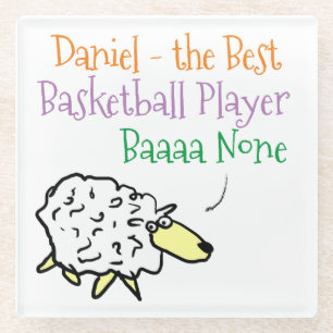 Schapenontwerp voor een Onderzetter van een Basket