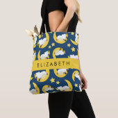 Schapenpatroon, Slapen Schaap, Maan, Jouw naam Draagtas (Dichtbij)