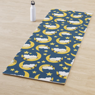 Schapenpatroon, Slapende schapen, Maan, Sterren Yogamat