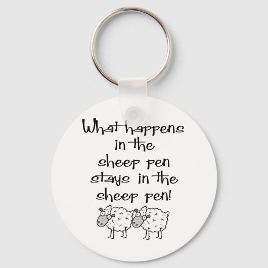 Schapenpen Sleutelhanger (Voorkant)