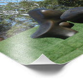 Schapenstuk en boom foto afdruk (Hoek)