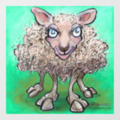 Schapenvensterverkoop Raamsticker (Vel)