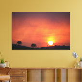 Schapenwerven - Schrappen Canvas Afdruk (Insitu (Woonkamer))