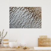 Schapenwol Abstracte Natuur Foto Poster (Keuken)