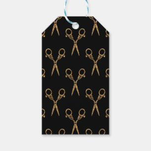 Scharen (goud) cadeaulabel
