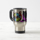 Scharfrichter Crest Travel Mug par Ann Charles (Devant gauche)