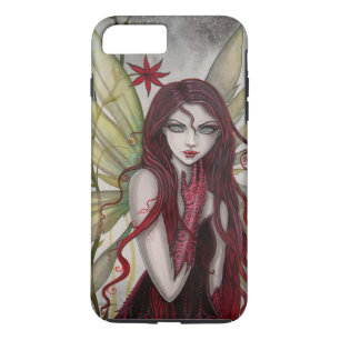 Scharlaken Fee Fantasy Kunst door Molly Harrison iPhone 8 Plus / 7 Plus Hoesje