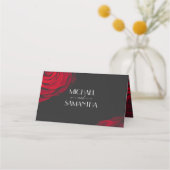  scharlaken rode roos bloemblaadje bruiloft (Achterkant)