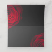  scharlaken rode roos bloemblaadje bruiloft (Binnenkant ongevouwen)