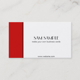 Scharlaken Rood Visitekaartje