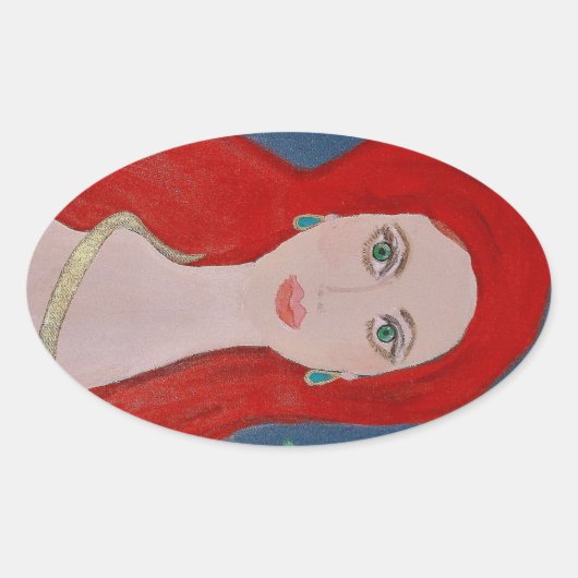 Scharlaken Sticker (Voorkant)