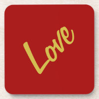 Scharlakenrood Gouden Kleuren Liefde Huwelijk Call