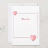 Scharlief Papieren Kunst Schaapjes Bedankkaart (Achterkant)