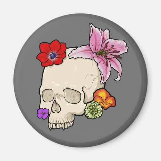 Scharnier en Flora Magneet (Voorkant)