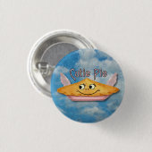  scharnieren in de hemel ronde button 3,2 cm (Voorkant /achterkant)