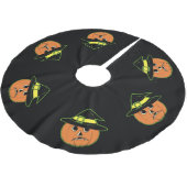 scharnieren met scharnieren met penseelpenseel va kerstboom rok (Gekanteld)