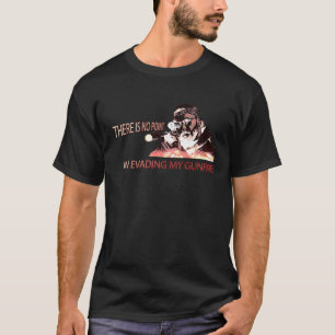 Scharpschutter Mijn geweervuur kan niet ontsnappen T-shirt
