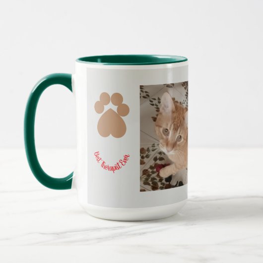 Scharrelende kitten 2 foto's, beste therapeut,  mok (Links)