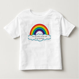 Schat aan het einde van de regenboog. kinder t-shi shirts