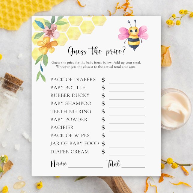 Schat Bee - Raad eens de prijs! Game (Creator heeft geüpload)