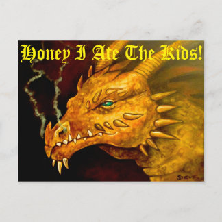 Schat dat ik de kinderen heb opgegeten briefkaart
