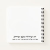 Schat elk wonder - Vogel Notitieboek (Achterkant)