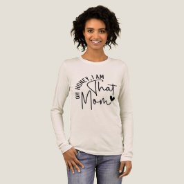 Schat, ik ben die moeder | Grappig Sassy Mom Leven Tri-Blend Shirt