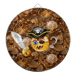 schat piratenpartij emoji dartbord