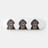 Schatbord met rottweiler skateboard (Horizontaal)