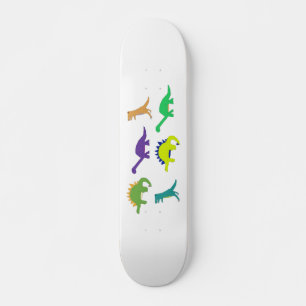 Schatbord van Bright Dinos (natuurlijk) Skateboard