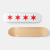 Schatbord van Chicago Skateboard (Horizontaal)