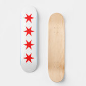 Schatbord van Chicago Skateboard (Voorkant)