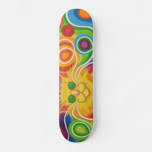 Schatbord van psy-cat-delic skateboard
