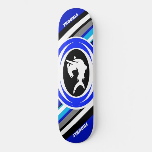 Schatbord voor haaien skateboard (Voorkant)