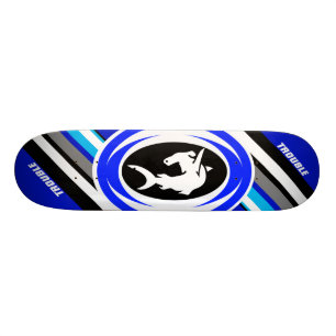 Schatbord voor haaien skateboard